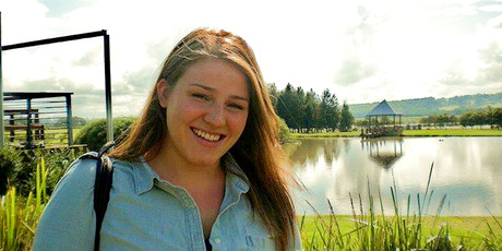 Meg Theriault, aged 21, was with other US students heading for the Tongariro Crossing when their van crashed. Photo / Supplied