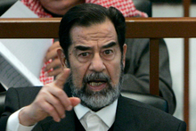 Saddam Hussein. Photo / AP 
