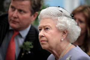 We are not amused: Queen Elizabeth II. Photo / AP