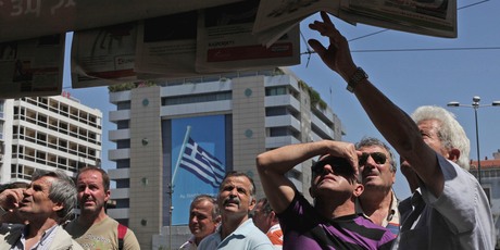 The tragedy unfolding in Greece is a sharp reminder of the crisis that can engulf a highly indebted country. Photo / AP