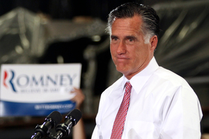 Republican presidential candidate Mitt Romney is keen for a better 'Amercia'. Photo / AP