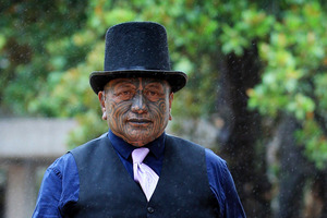 The imprisonment of Tame Iti (pictured) and Te Rangikaiwhiria Kemara on arms charges has outraged supporters. Photo / NZ Herald
