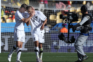 Tommy Smith and Winston Reid. Photo / Brett Phibbs