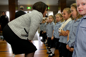 Education Minister Hekia Parata will meet school principals at the annual conference of the Association of Intermediate and Middle Schools today. Photo / Brett Phibbs