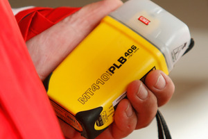 An emergency locator beacon. Photo / Greg Bowker