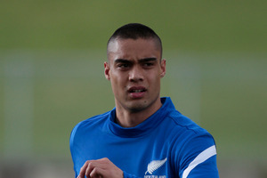 All White Winston Reid. Photo / NZ Herald