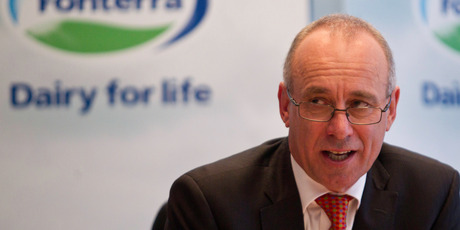 Fonterra chariman Sir Henry van der Heyden said his board will not proceed on the TAF scheme unless it has a strong directive. Photo / Richard Robinson