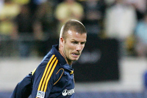 David Beckham. Photo / Tim Hales