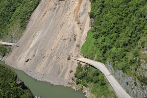 The gorge after the slip in August of last year. Photo / Sonita Chandar