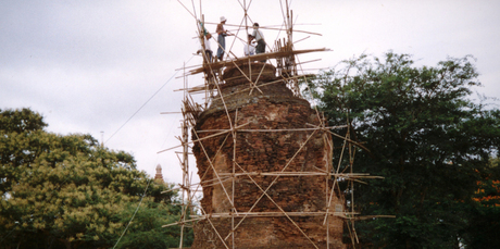 The rebuilding of temples has done almost as much harm as good. Photo / Jim Eagles