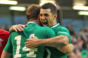 The Irish will also face an All Black pack minus the Tower of Power Brad Thorn, and there is a major hole in form and experience in the locking department. Photo / Getty Images