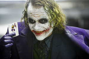 Heath Ledger's Joker won't be mentioned in Christopher Nolan's third and final Batman film. Photo / Supplied