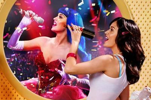 Movie poster of Katy Perry's new concert movie, Part of Me. Photo / Supplied
