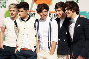 One Direction are increasing security after being mobbed in New York. Photo / AP