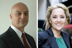 Kevin Hague (left) and Nikki Kaye. Photo / Supplied, APN