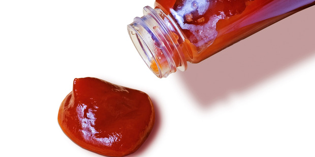 LiquiGlide will solve the problem of being unable to get that last drop of ketchup out of the bottle. Photo / Thinkstock