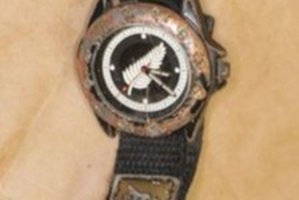 Welsh police believe the watch the man was wearing will help in his identification. Photo / supplied