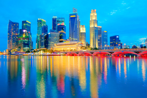 Singapore has a population of only 4.8 million but 17.1 per cent of its households are millionaires. Photo / Thinkstock