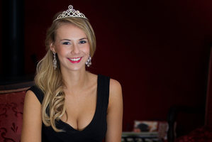 Avianca Bohm, 22, who was crowned Miss Universe New Zealand on Saturday night, is confident her citizenship will be fast-tracked, saying it is just a matter of paperwork. Photo / Sarah Ivey