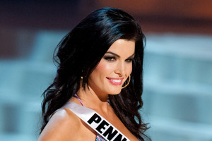 Miss Pennsylvania Sheena Monnin claims the Miss USA competition was rigged.
Photo / AP