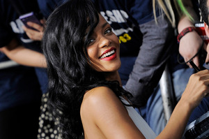 Rihanna was caught off guard by criticism of her recent collaboration with Chris Brown. Photo / AP