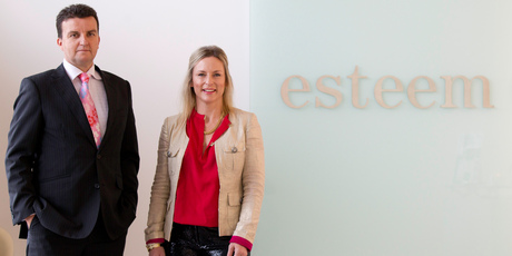 While Dermot Kelly manages the business, design is in the hands of ex-wife Pauline Kelly. Photo / Richard Robinson