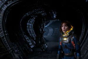 Noomi Rapace had big shoes to fill as the female lead in Prometheus, after Sigourney Weaver's popularity in Alien. Photo / Supplied