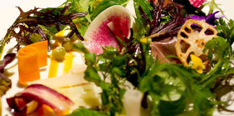 Kazuya's 30-vegetable selection. Photo / Steven McNicholl