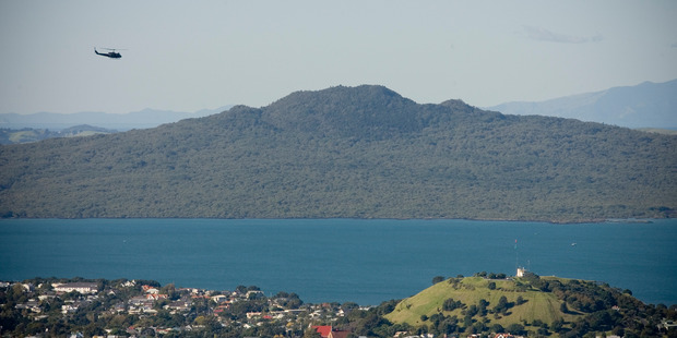 Rangitoto and Mt Victoria are part of the Tamaki Collective agreement. Picture / Dean Purcell.