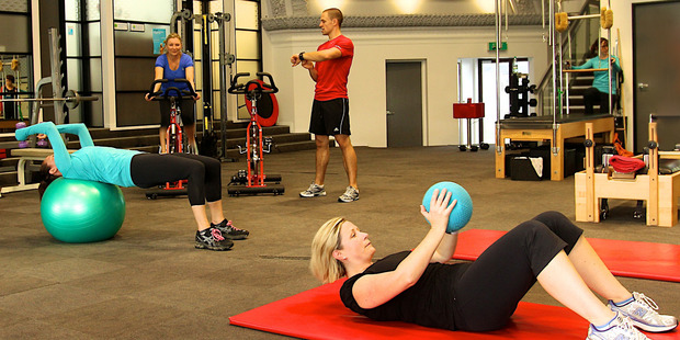 The advantage of circuit training is that all your muscles get a workout. Photo / Supplied