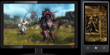 The upcoming title 'Ascend: New Gods', shown on Xbox 360 with added SmartGlass features. Photo / Supplied The upcoming title 'Ascend: New Gods', shown on Xbox 360 with added SmartGlass features. Photo / Supplied