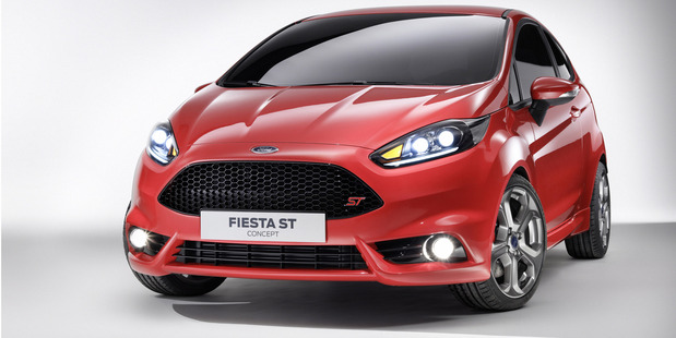 Ford's Fiesta ST may not be the quickest version of the company's little shopping basket. Photo / Supplied