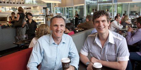 Shawn Pope and Jens Dalhoff, who created the Melba Group in 2008. Photo / supplied