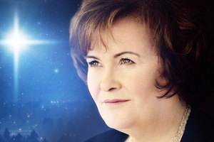 Susan Boyle shocked families by breaking down in a motorway service centre. Photo / Supplied