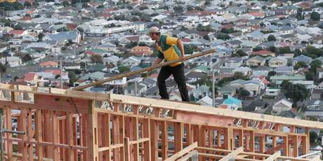 Fewer homes were built in the March quarter. Photo / File