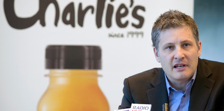 Charlie's co-founder Stefan Lepionka is stepping down as chief executive at the end of July. Photo / NZH
