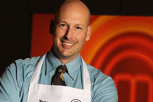 MasterChef contestant Tony Price says he's good friends with Ana Schwarz and Chelsea Winter after a controversial 'narking' incident. Photo / Supplied