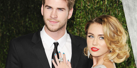 Miley Cyrus and Liam Hemsworth are engaged. Photo / AP Miley Cyrus and Liam Hemsworth are engaged. Photo / AP