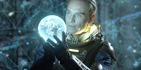 Michael Fassbender in a scene from Prometheus. Photo / Supplied