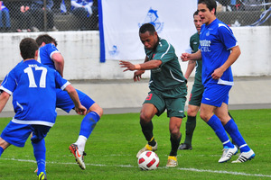 Wairarapa United will travel to Napier for a third round Chatham Cup clash - a repeat of last year's final. Photo / Chris Kilford-Wairarapa Times-Age