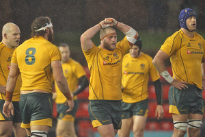 The Wallabies lost to Scotland for the second straight time on Tuesday night. Photo / Getty Images