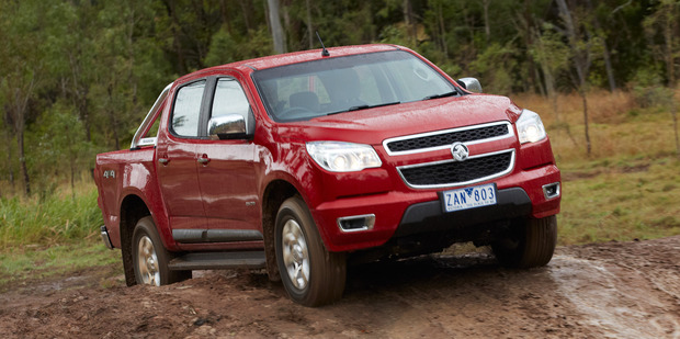 Holden Colorado ute, launched this week in Australia. Photo / Supplied