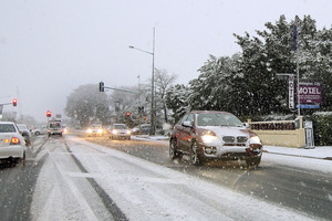 Icy conditions are forecast this week. Photo / Geoff Sloan