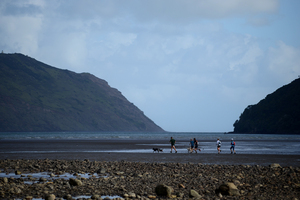 The scenery of the coast is a great running companion. Photo / Supplied