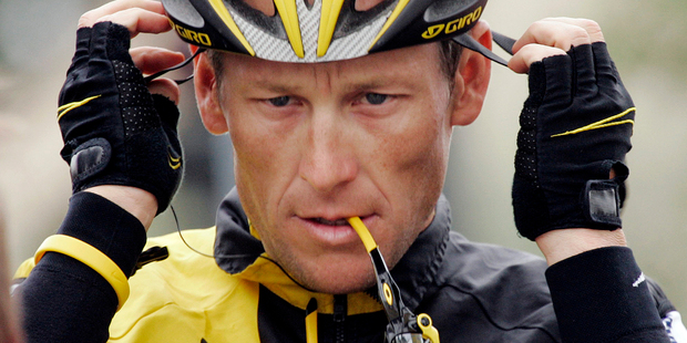 Lance Armstrong. Photo / AAP.