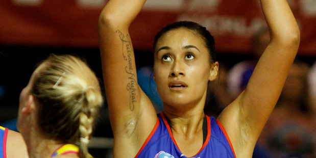 Mystics' Maria Tutaia says the time has come for her side to show they can be relentless. Photo / Natalie Slade.
