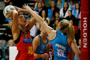 Irene van Dyk, left. Photo NZ Herald.