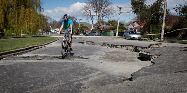 The majority of infrastructure consultants and contractors expect quake rebuilding work to rise during the next three years. Photo / Sarah Ivey