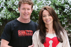 Scott Dixon and his wife Emma. Photo / Sarah Ivey