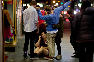 The mayhem has prompted the police and the Auckland Council to create a local alcohol policy. Photo / Dean Purcell